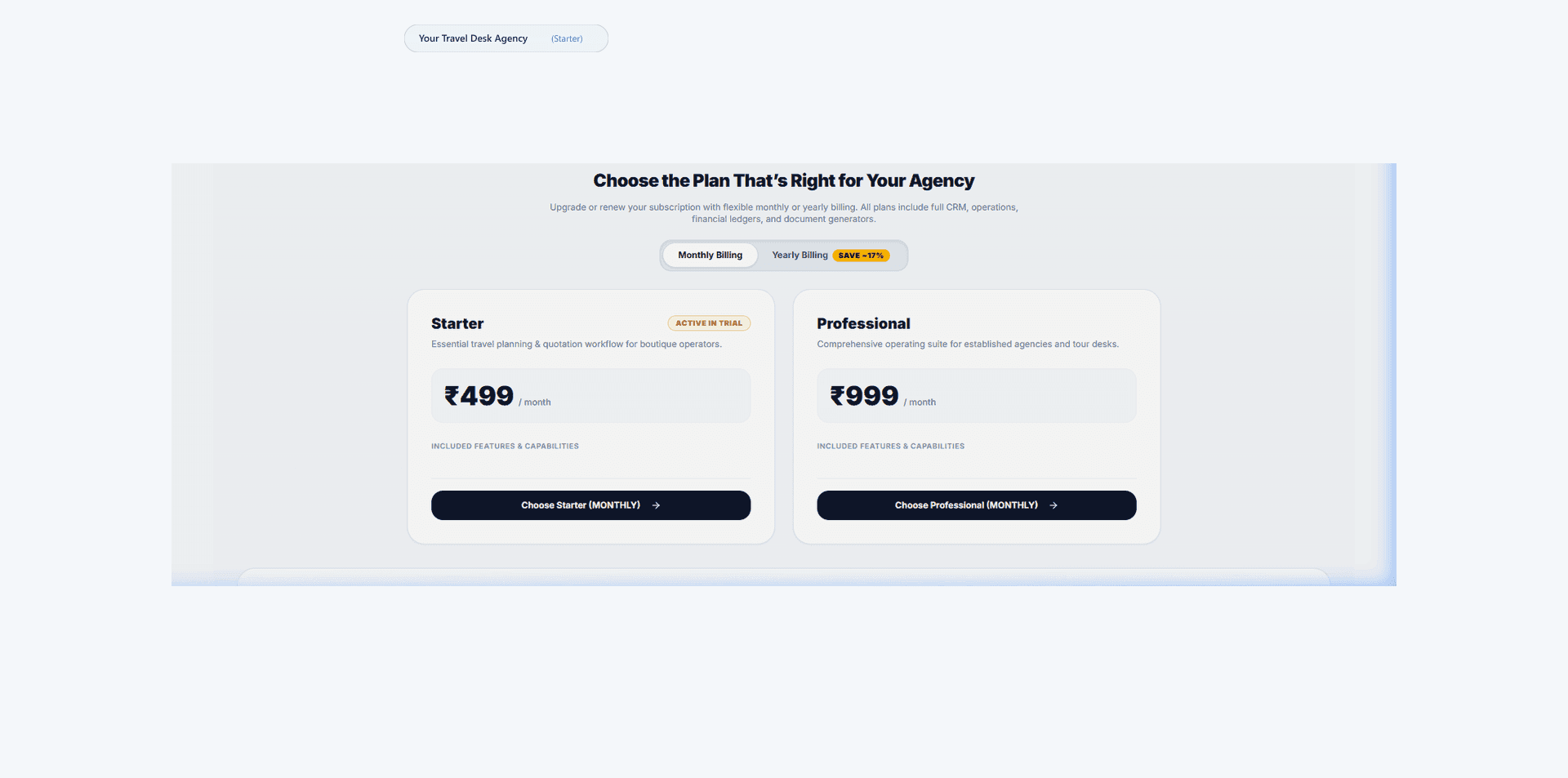 Your Travel Desk White-Label Agency Branding